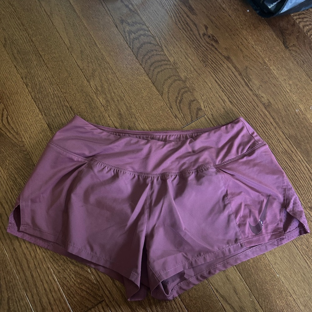 Nike Women's Mauve Athletic Shorts